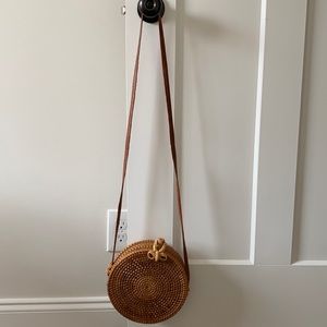 Straw bag